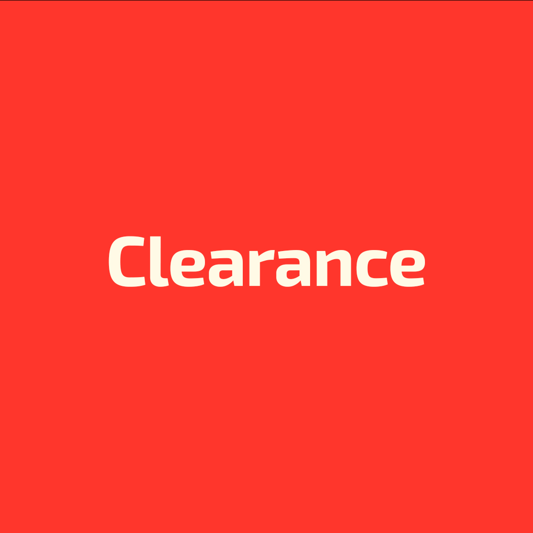 All Clearance